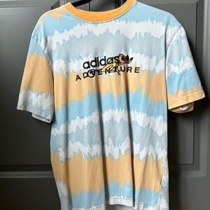 Adidas originales adventure, tie dye design, oversized fit, great condition
